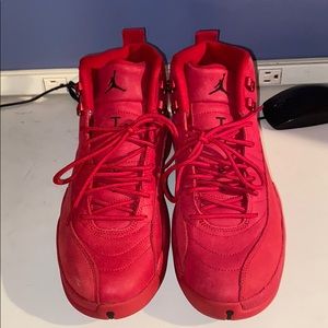 All red retro 12